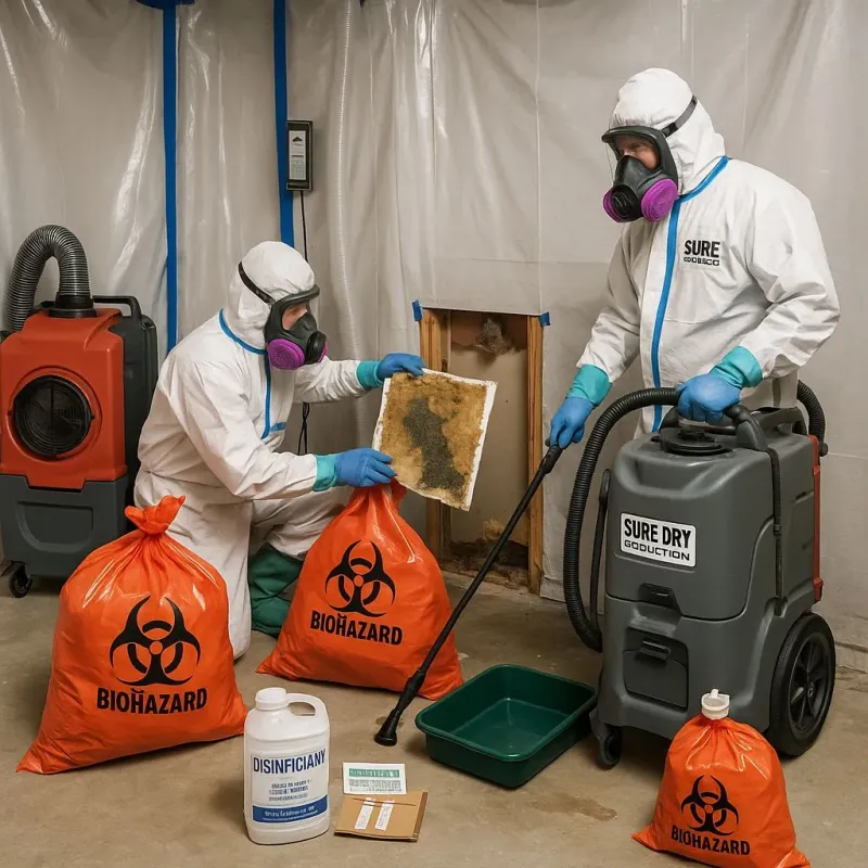 Contaminated Water Handling Protocols process in Wilmer, TX