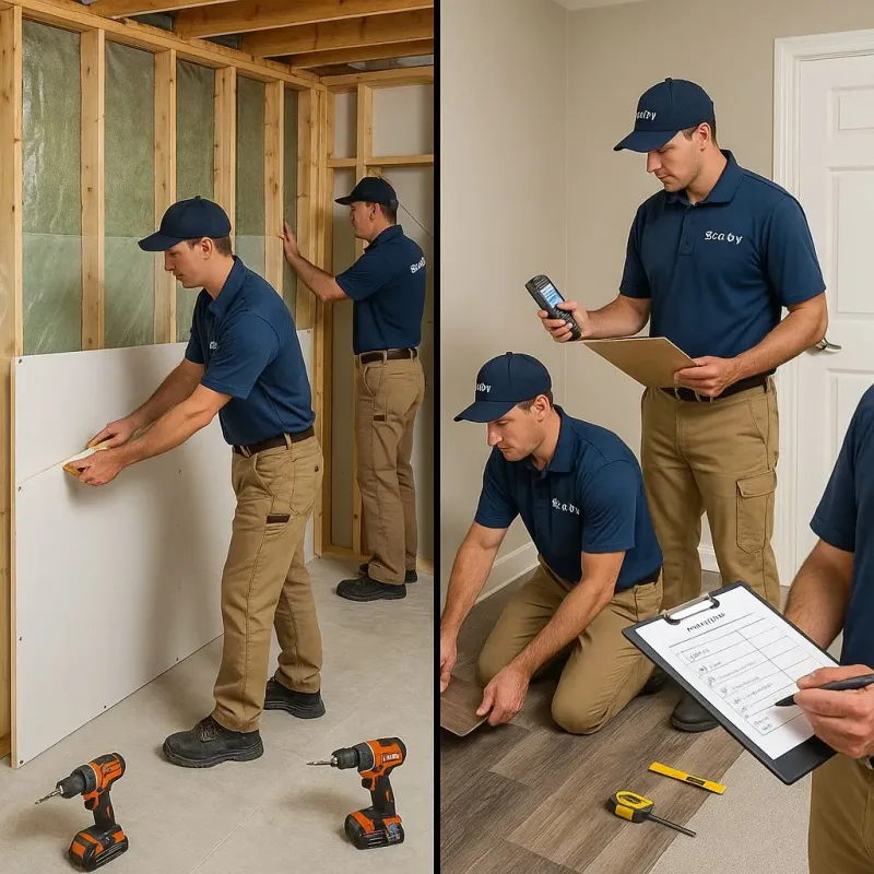 Repairs and Reconstruction process in Wilmer, TX