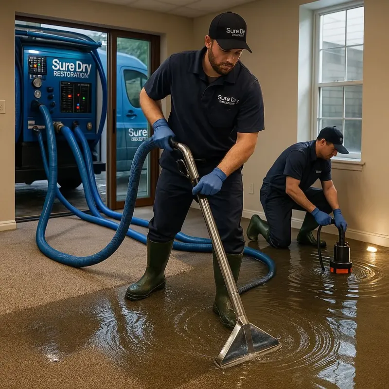Water Extraction and Removal process in Wilmer, TX